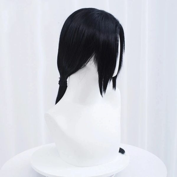 Perruque Cosplay Itachi Uchiwa - Cheveux Noirs - Naruto Shippuden – Image 5