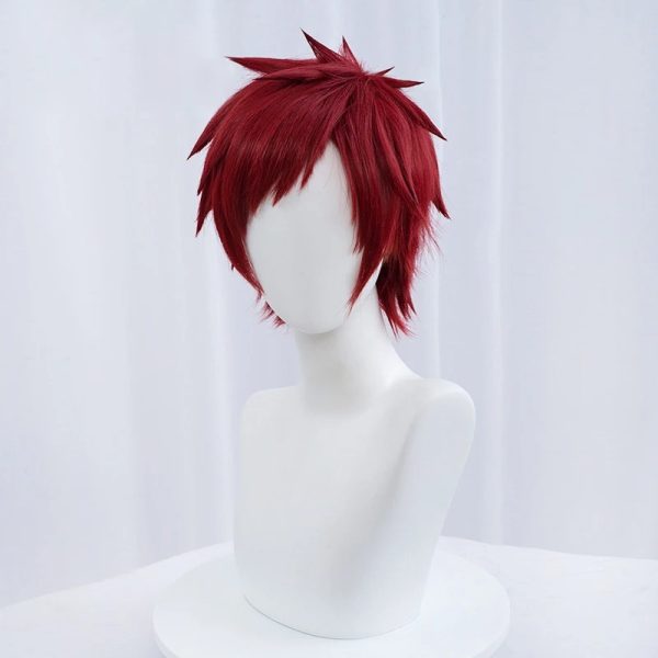 Perruque Cosplay Gaara - Cheveux Rouges - Naruto – Image 2