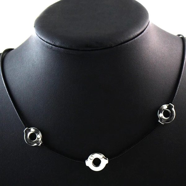 Collier Cosplay Itachi Uchiwa - Pendentif Rouge - Naruto – Image 4