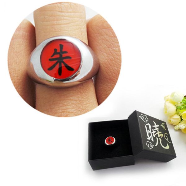 Bague Cosplay Itachi Uchiwa - Symbole Clan Uchiwa - Naruto – Image 4