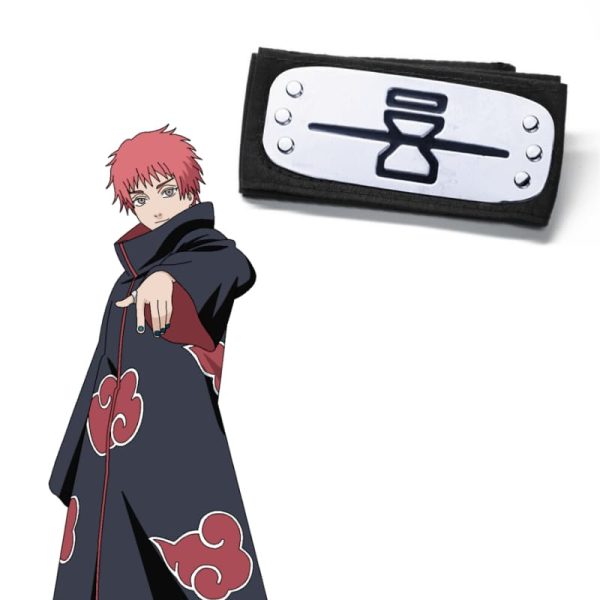 Bandeau Cosplay Sasori du Sable Rouge - Naruto