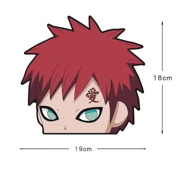Autocollant Naruto Gaara • La boutique Naruto