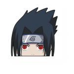 Autocollant Sasuke Naruto