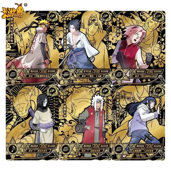 Carte Naruto Doré • La boutique Naruto
